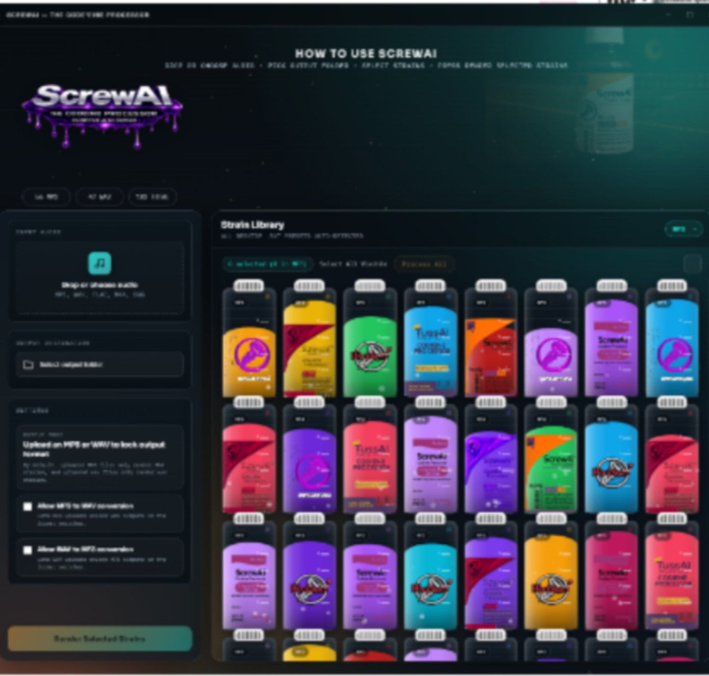 ScrewAI Desktop EXE The Code'ine Processor