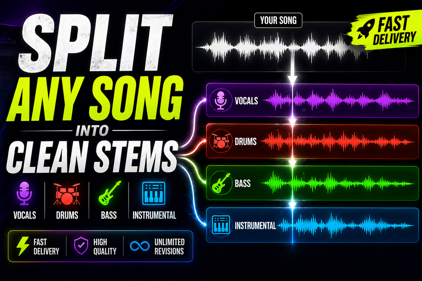 NoDAW Liminal™ – AI Stem Splitter | Separate Vocals, Drums, Bass, Guitar & More