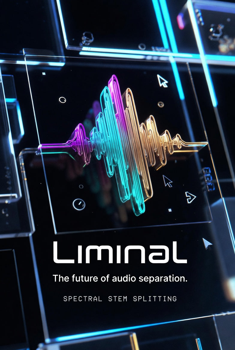 NoDAW Liminal™ – AI Stem Splitter | Separate Vocals, Drums, Bass, Guitar & More